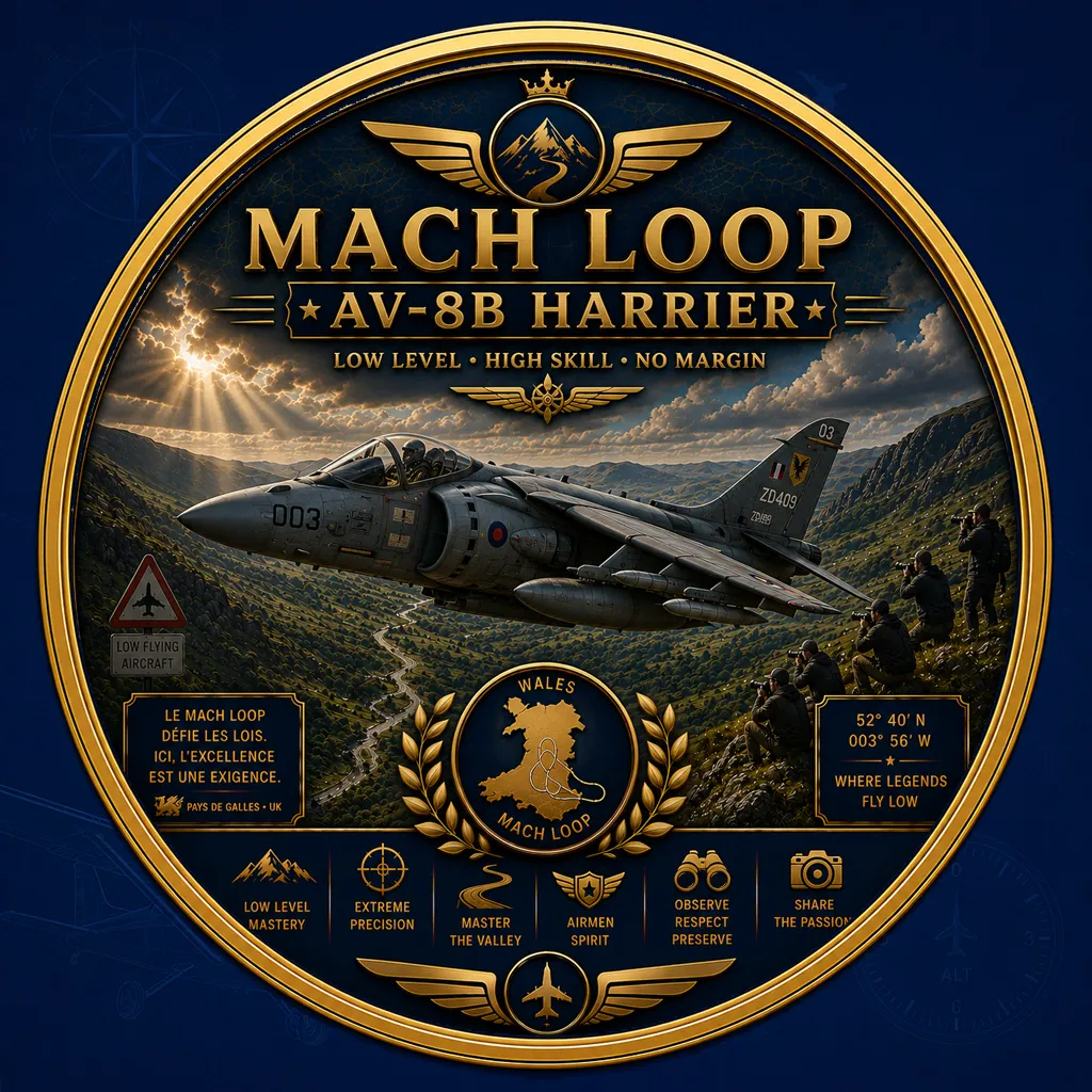 Champion Mach Loop : AV-8B Harrier II