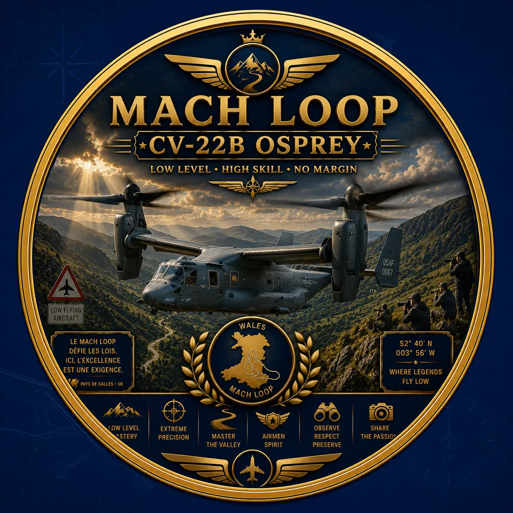 Champion Mach Loop : Bell Boeing CV-22B Osprey