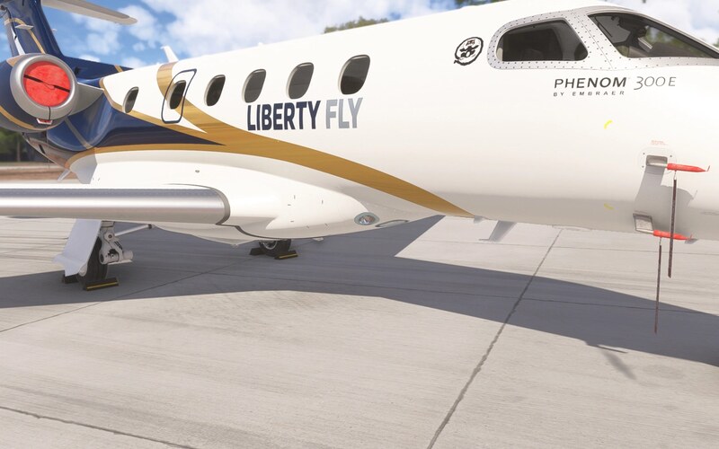 FSReborn Phenom 300E - Liberty Fly Livery