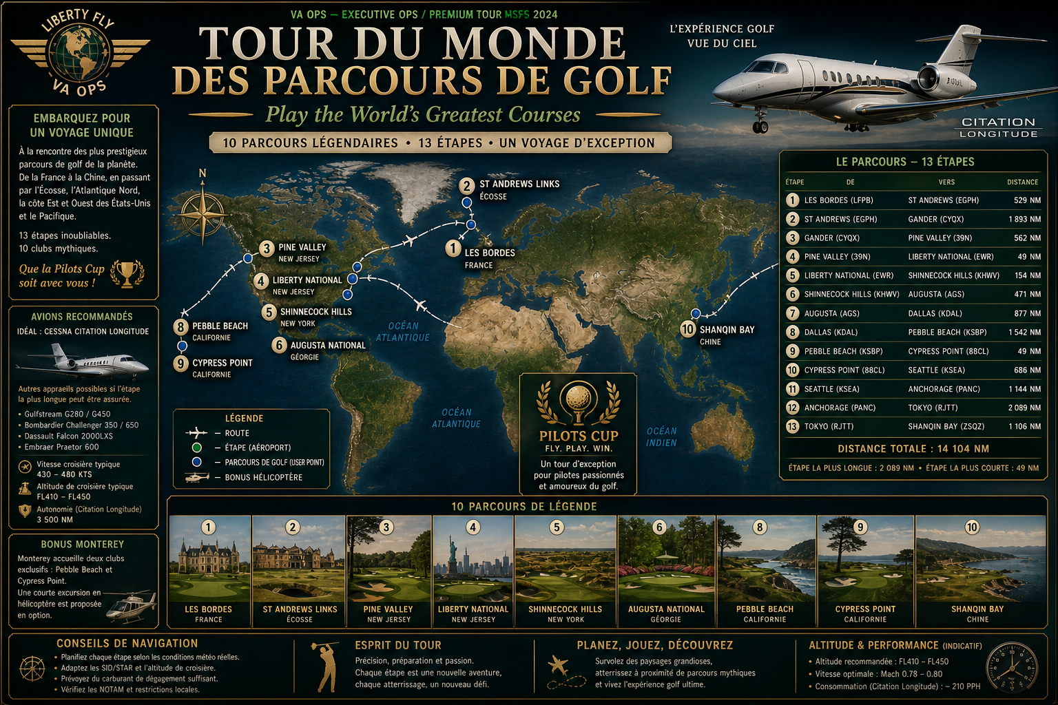 The Golf Tour - Pilots Cup