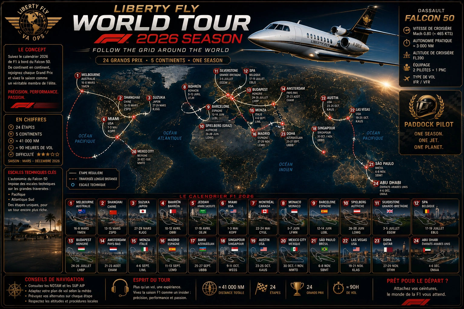 F1 WORLD TOUR 2026 - Dans les pas du paddock