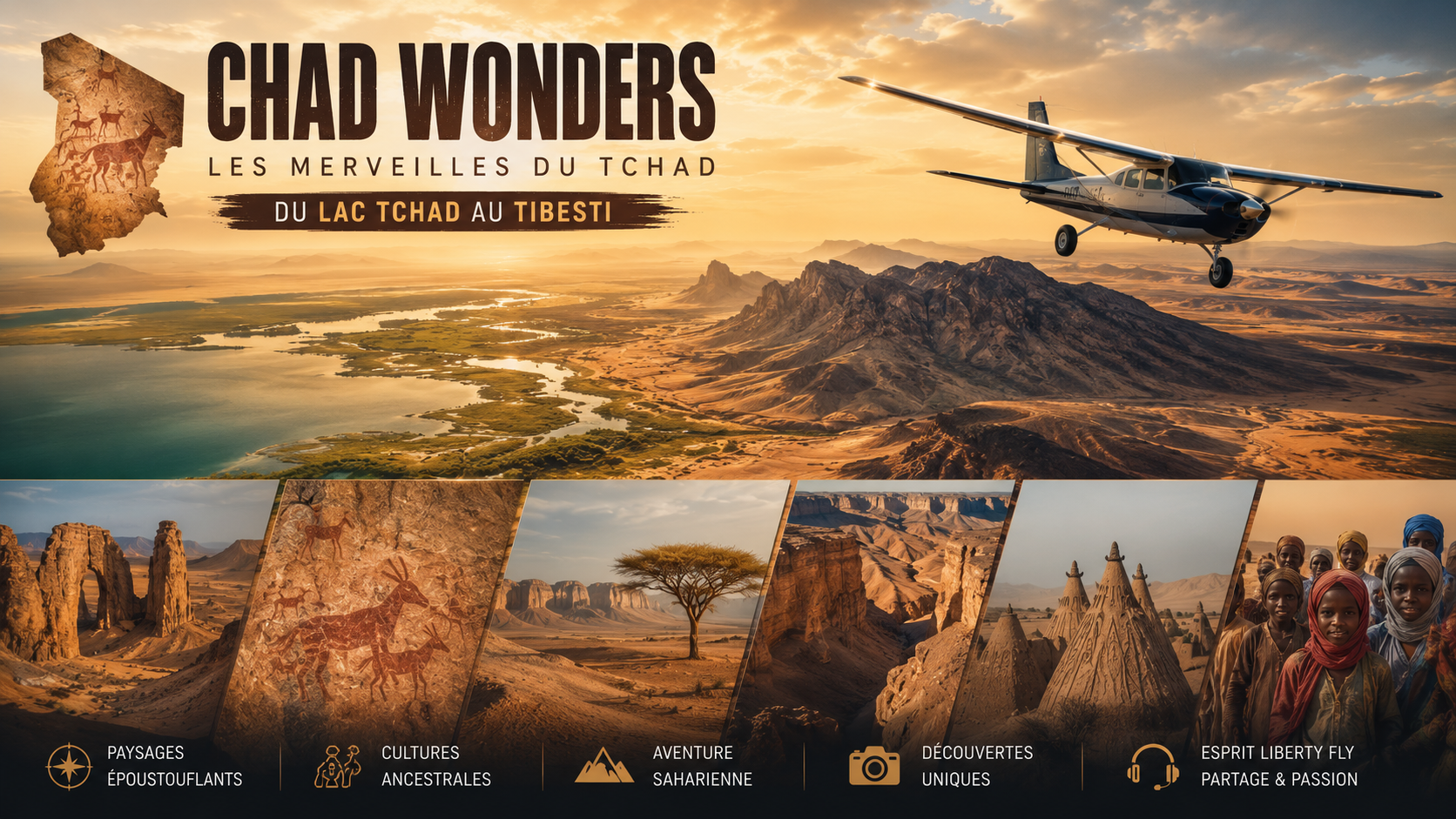 Chad Wonders - Les merveilles du Tchad, du lac Tchad au Tibesti