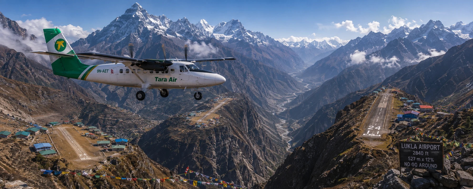 Twin Otter Lines - Du Karnali au Khumbu