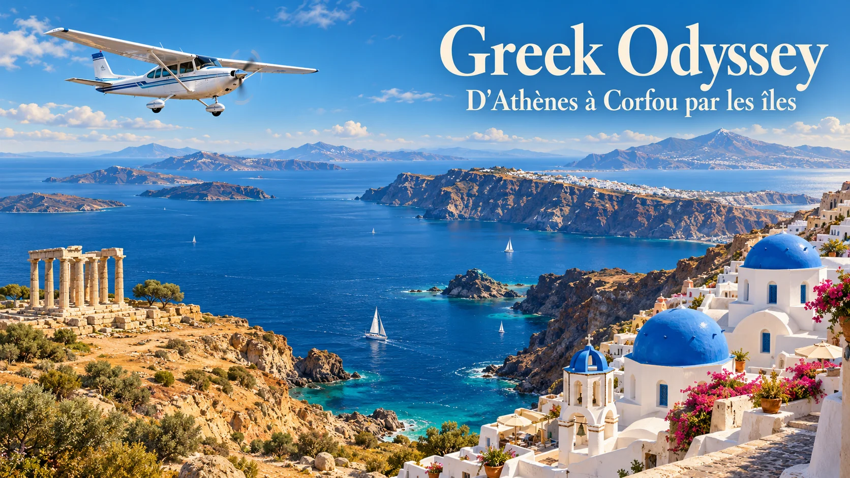 Greek Odyssey — D'Athènes à Corfou par les îles